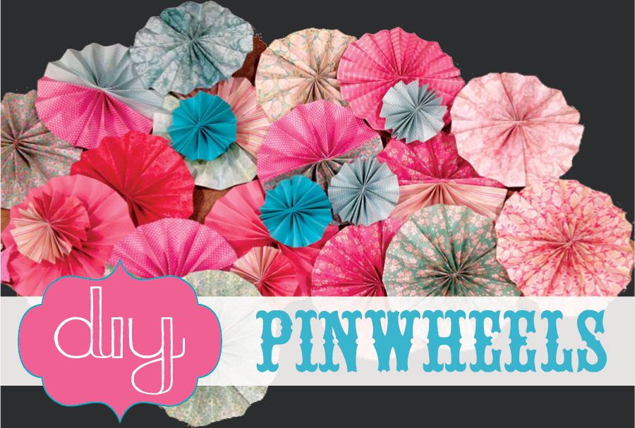 DIY Paper Pinwheels for Partiesa