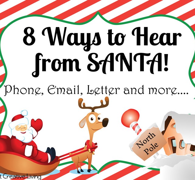 8 Ways to Hear from Santa