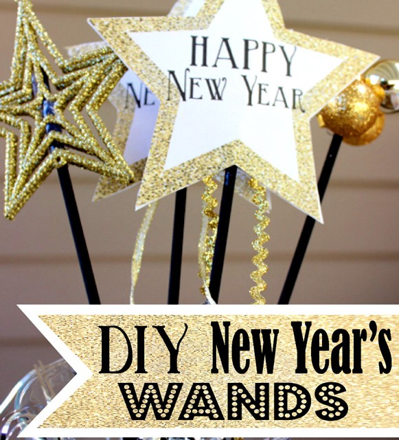 New Years Wands for Kids