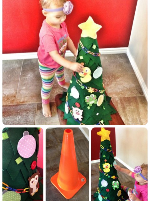 Toddler Felt Christmas Tree