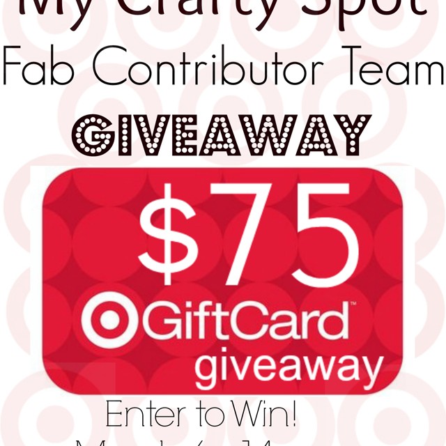My Crafty Spot Contributor Giveaway