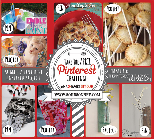 PINTEREST CHALLENGE APRIL - SOHOSONNET