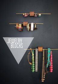 #DIY jewelry display