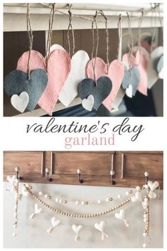 VALENTINE'S DAY GARLAND TO MAKE HEARTS PITTER PAT