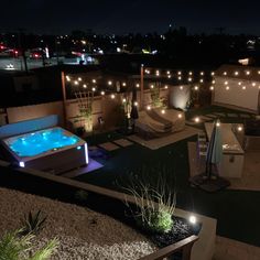 Landscape lighting, string lights with roof outlets, Jacuzzi wiring, and outdoor grill electrical installation for the Baumans 💡 Done by Chris O’Kane at Okane Electric #sandiegoelectrician #carlsbadelectrician #sandiegoelectricalcontractor #okaneelectric