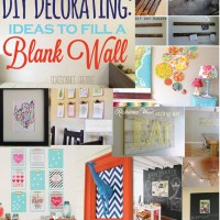 20 Ideas to Decorate a Blank Wall