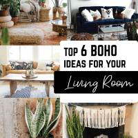 Top 6 Boho Decor Ideas for your Living Room
