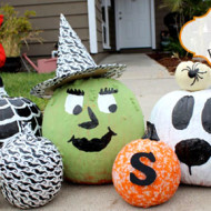 Pumpkin Decorating Without Carving