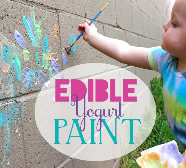 Edible Yogurt Paint