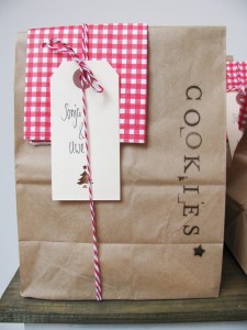 Brown Cookie Bag Gift