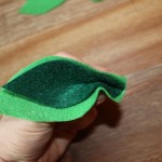 Felt Leaf for DIY Christmas Holiday Yarn Wreath SohoSonnet