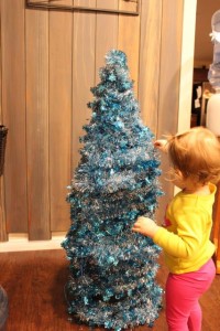 Garden Frame Garland Christmas Tree