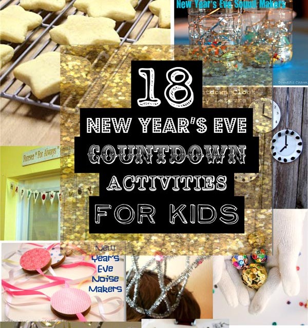 NEW YEAR'S EVE COUNTDOWN ACTIVITIES FOR KIDS