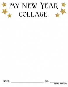 New Year Collage Printable Preview