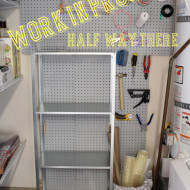 Getting Organized: Garage Craft Space {#1}
