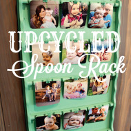 Spoon Hanger Upcycled Into A Picture Frame