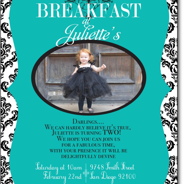 Breakfast at Tiffanys birthday Party SohoSonnet Creative Living