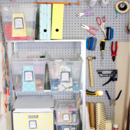 Project Get Organized – Garage Craft Space