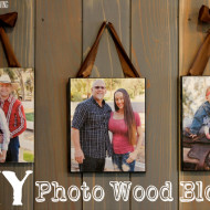 DIY Wood Picture Blocks