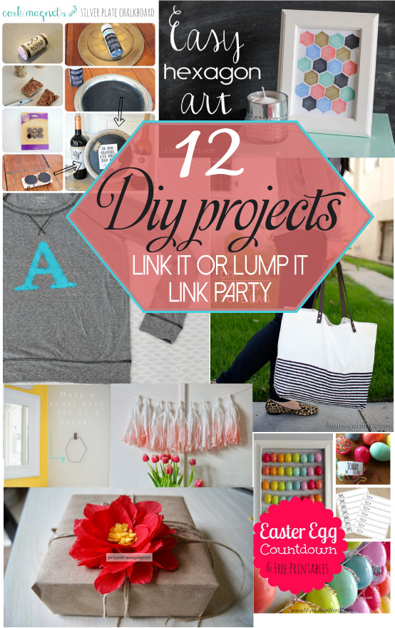 12 DIY projects from Link It Or Lump It