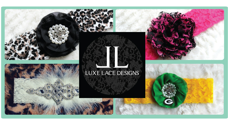 Luxe Lace Designs unique Wedding Garters