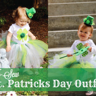 DIY {No Sew} St. Patrick’s Day Toddler Tutu Dress