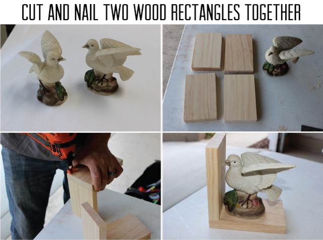 Bird Book Ends  Anthropologie Knock Off - SohoSonnet Creative Living