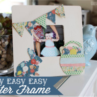 Easy $1 DIY Easter Frame