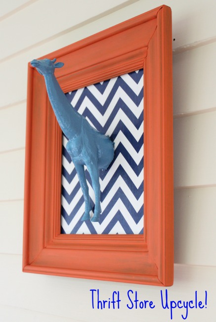 Safari Animal Frame upcycle