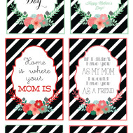 Free Mother’s Day Printables {Cards + Prints}