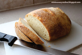 Olive Oil Bread Sliced