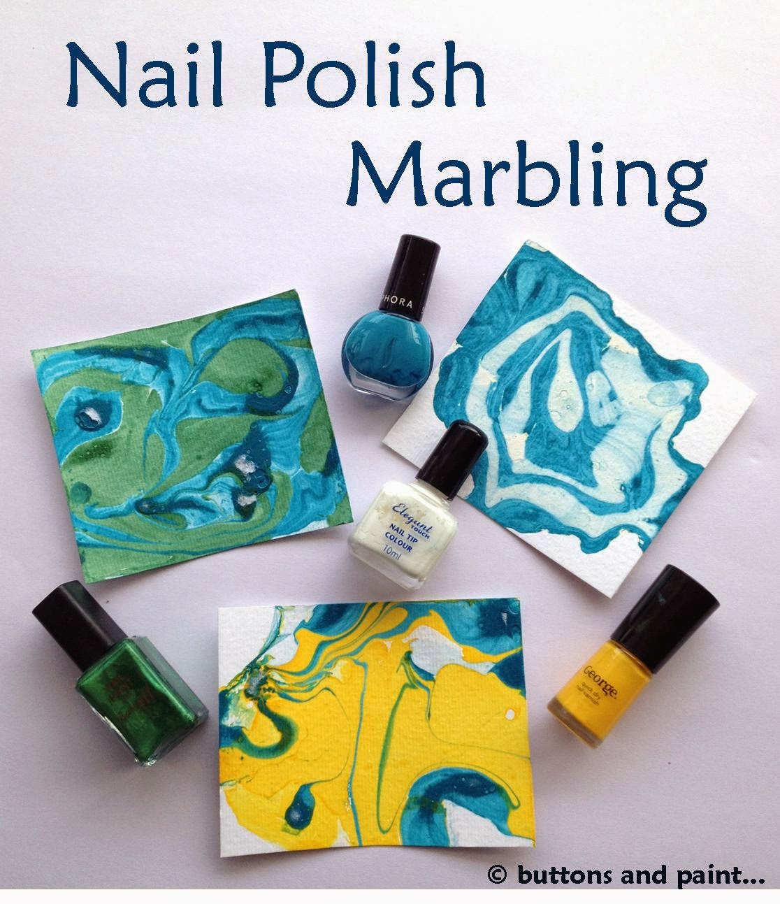 Nail Polish Marbling