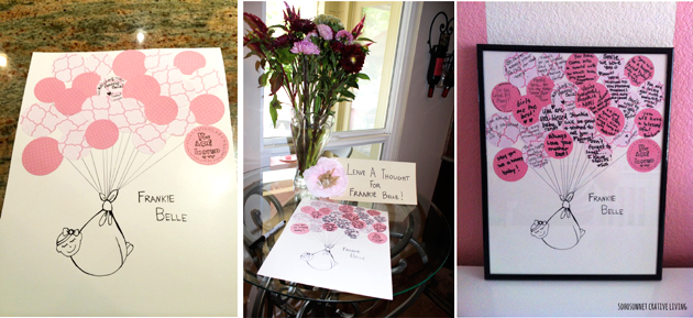 Shower activity nursery artwork